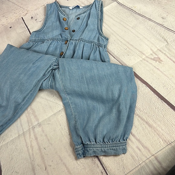 Mayoral Super Soft Tencel Denim Jumpsuit - 6 - Picture 4 of 7